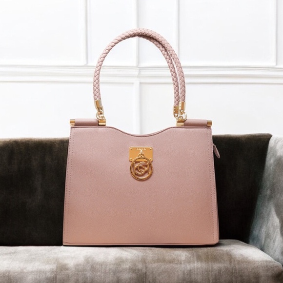 Bebe 'Kate' Lush Shopper Tote - Blush Pink - Picture 1 of 6